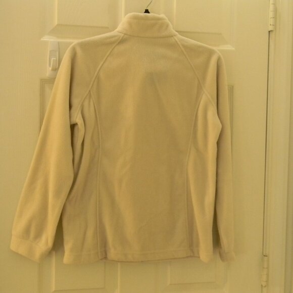 Columbia girls fleece jacket Zip Sweater Oatmeal Sz L 14/16 NWT - Picture 2 of 4